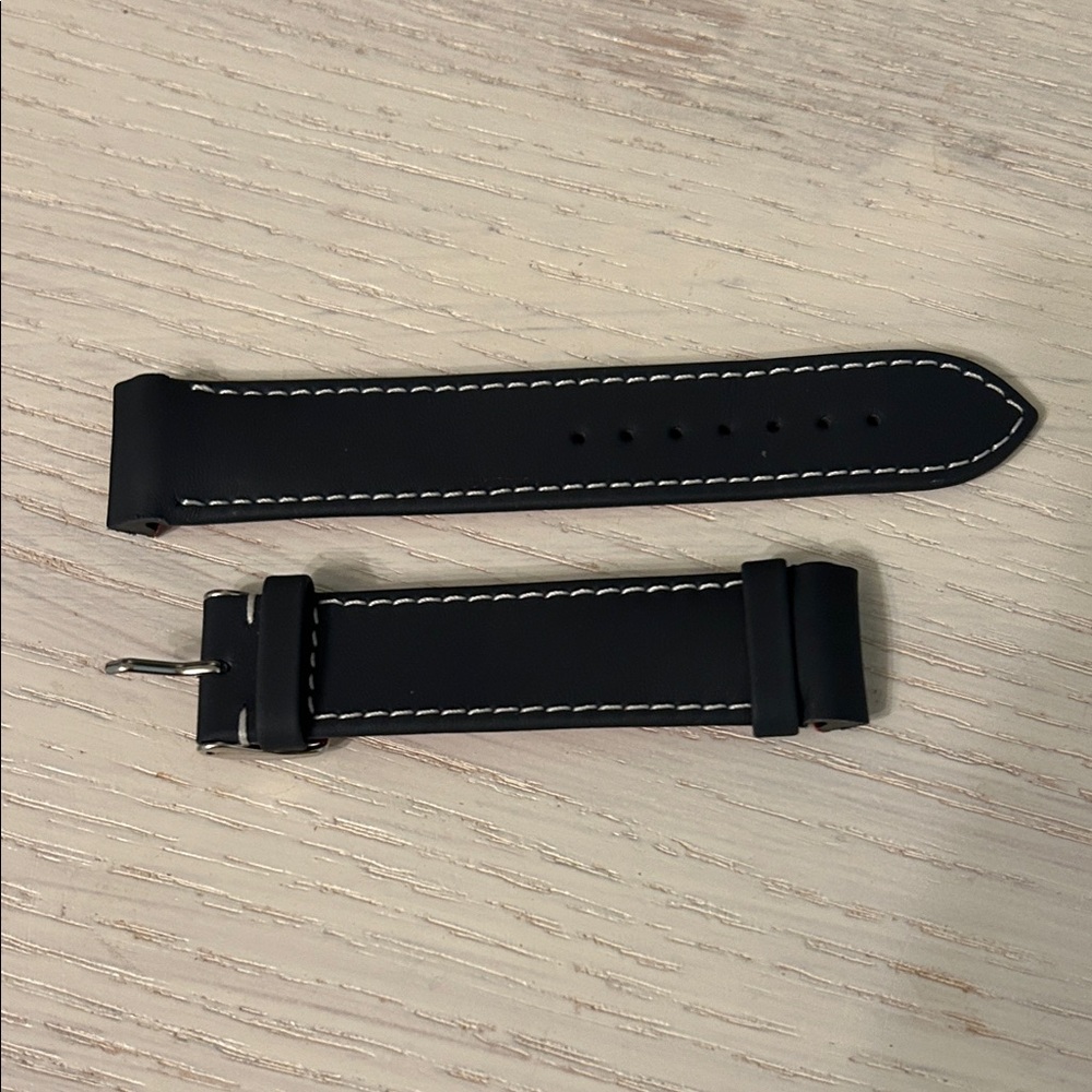 Mugatoo Paris Blue Leather Watch Strap